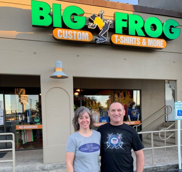 Big Frog Franchise Owner Veteran Mark Maniscalco & Wife Jenni