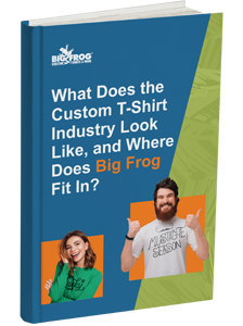 What Does The Custom T-Shirt Industry Look Like, And Where Does Big Frog Fit In