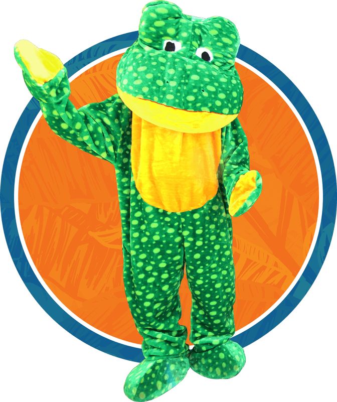 Big Frog Franchise Mascot-800