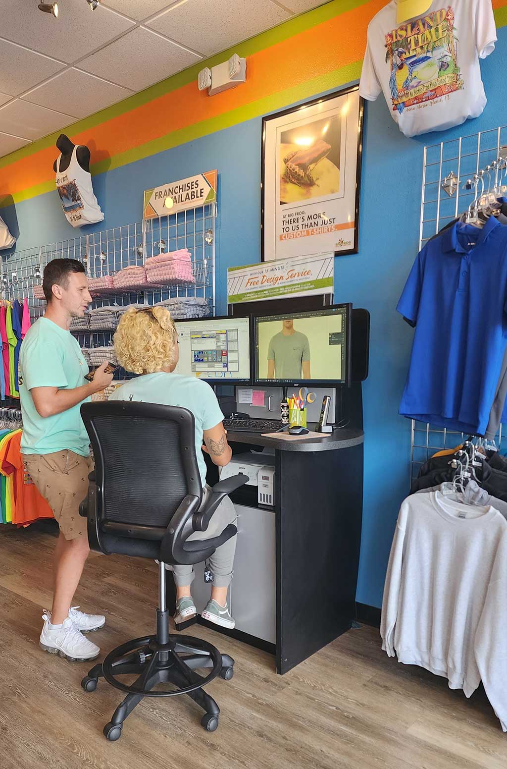 Industry Insight 3 Big Frog T Shirts And More Store Design Station